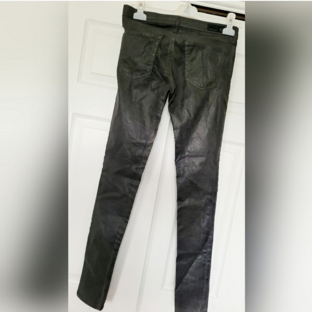 AG Adriano Goldschmied Women's Skinny Jeans - Gray - Picture 7 of 16